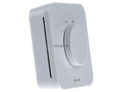 Ansicht links SALUS CONTROLS 117201 Raumthermostat HTR 24 mit Drehregler 