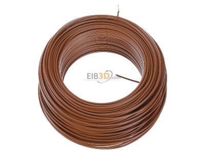 Ansicht oben hinten Diverse H05V-U 0,75 br Eca  Ring 100m Aderltg eindr�htig
