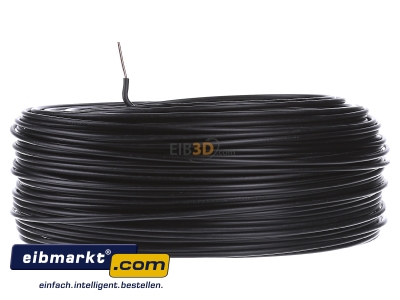 Front view Verschiedene-Diverse H07V-U   1,5     sw Single core cable 1,5mm² black - H07V-U 1,5 sw
