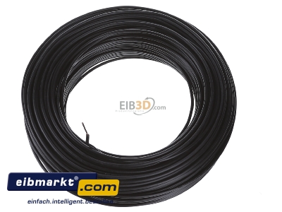 View up front Verschiedene-Diverse H07V-U   1,5     sw Single core cable 1,5mm² black - H07V-U 1,5 sw
