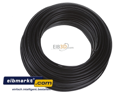 View top left Verschiedene-Diverse H07V-U   1,5     sw Single core cable 1,5mm² black - H07V-U 1,5 sw
