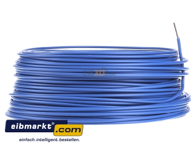 View on the left Verschiedene-Diverse H07V-U   1,5    hbl Single core cable 1,5mm² blue - H07V-U 1,5 hbl
