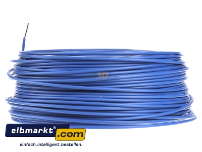 View on the right Verschiedene-Diverse H07V-U   1,5    hbl Single core cable 1,5mm² blue - H07V-U 1,5 hbl
