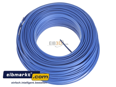 View top right Verschiedene-Diverse H07V-U   1,5    hbl Single core cable 1,5mm� blue - H07V-U 1,5 hbl
