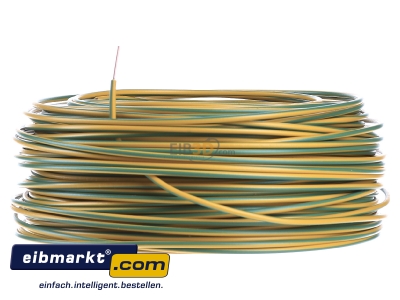 Front view Verschiedene-Diverse H07V-U   1,5  gn/ge Single core cable 1,5mm� green-yellow H07V-U 1,5 gn/ge
