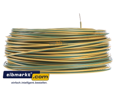 Back view Verschiedene-Diverse H07V-U   1,5  gn/ge Single core cable 1,5mm² green-yellow H07V-U 1,5 gn/ge
