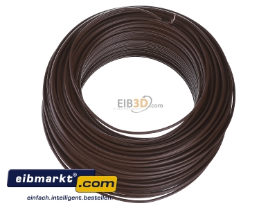 Top rear view Verschiedene-Diverse H07V-U   1,5     br Single core cable 1,5mm brown - H07V-U 1,5 br
