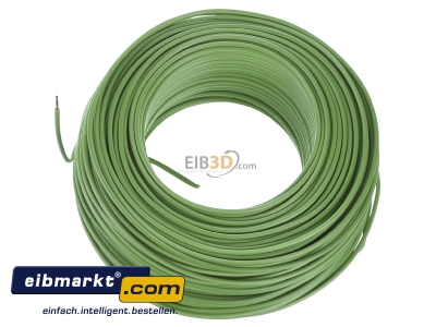 View top right Verschiedene-Diverse H07V-U   1,5     gn Single core cable 1,5mm green
