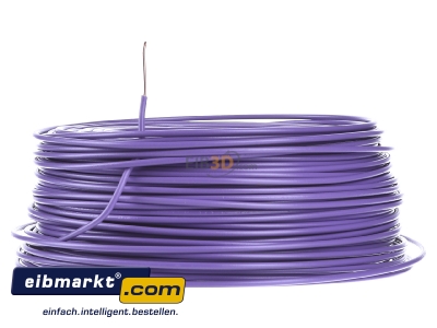 Front view Verschiedene-Diverse H07V-U   1,5    vio Single core cable 1,5mm violet - H07V-U 1,5 vio
