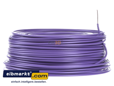 View on the left Verschiedene-Diverse H07V-U   1,5    vio Single core cable 1,5mm violet - H07V-U 1,5 vio

