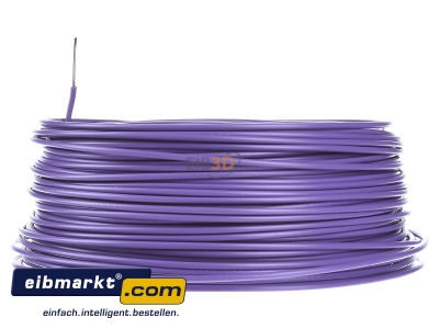 Ansicht rechts Verschiedene-Diverse H07V-U   1,5    vio H07V-U 1,5 vio Ri.100 Aderltg eindrhtig