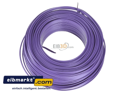 Top rear view Verschiedene-Diverse H07V-U   1,5    vio Single core cable 1,5mm violet - H07V-U 1,5 vio
