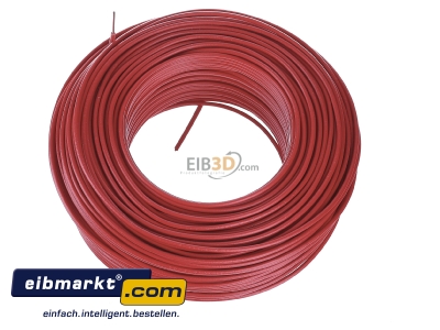 View top right Verschiedene-Diverse H07V-U   1,5     rt Single core cable 1,5mm red - H07V-U 1,5 rt
