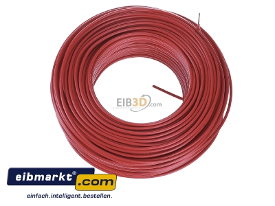 Top rear view Verschiedene-Diverse H07V-U   1,5     rt Single core cable 1,5mm red - H07V-U 1,5 rt
