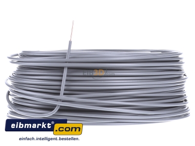 Front view Verschiedene-Diverse H07V-U   1,5     gr Single core cable 1,5mm grey - H07V-U 1,5 gr
