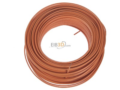 View up front Diverse H07V-U 1,5 or Eca Single core cable 1,5mm orange_ring 100m
