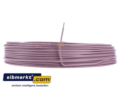 Front view Verschiedene-Diverse H07V-U   1,5     rs Single core cable 1,5mm pink
