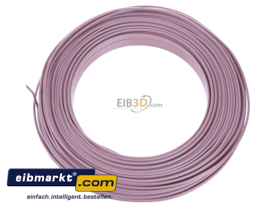 View top right Verschiedene-Diverse H07V-U   1,5     rs Single core cable 1,5mm pink
