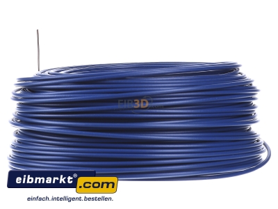 View on the right Verschiedene-Diverse H07V-U   1,5    dbl Single core cable 1,5mm blue - H07V-U 1,5 dbl
