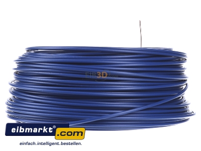 Back view Verschiedene-Diverse H07V-U   1,5    dbl Single core cable 1,5mm blue - H07V-U 1,5 dbl
