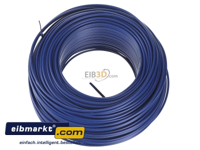View top right Verschiedene-Diverse H07V-U   1,5    dbl Single core cable 1,5mm blue - H07V-U 1,5 dbl
