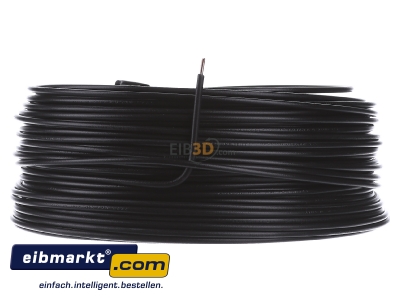 Front view Verschiedene-Diverse H07V-U   2,5     sw Single core cable 2,5mm black
