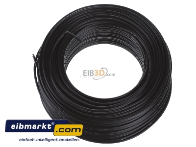 View top right Verschiedene-Diverse H07V-U   2,5     sw Single core cable 2,5mm black
