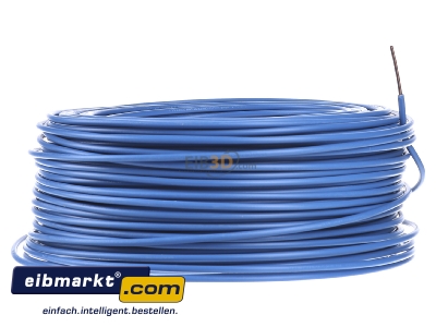 View on the left Verschiedene-Diverse H07V-U   2,5    hbl Single core cable 2,5mm blue - H07V-U 2,5 hbl
