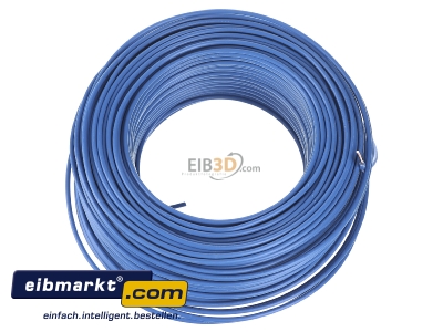 View top left Verschiedene-Diverse H07V-U   2,5    hbl Single core cable 2,5mm blue - H07V-U 2,5 hbl
