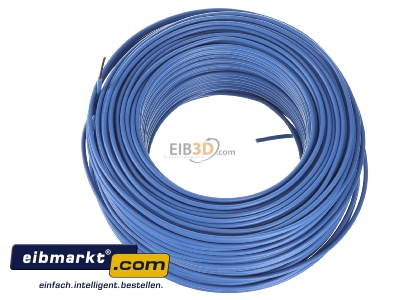 View top right Verschiedene-Diverse H07V-U   2,5    hbl Single core cable 2,5mm blue - H07V-U 2,5 hbl

