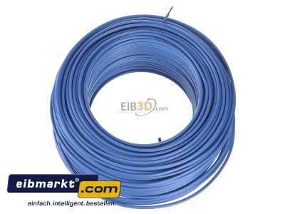 Top rear view Verschiedene-Diverse H07V-U   2,5    hbl Single core cable 2,5mm blue - H07V-U 2,5 hbl
