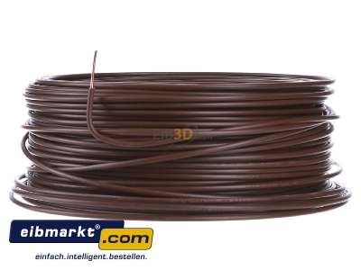 Front view Verschiedene-Diverse H07V-U   2,5     br Single core cable 2,5mm brown - H07V-U 2,5 br
