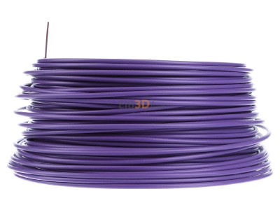View on the right Diverse H07V-U 2,5 vio Eca Single core cable 2,5mm violet_ring 100m
