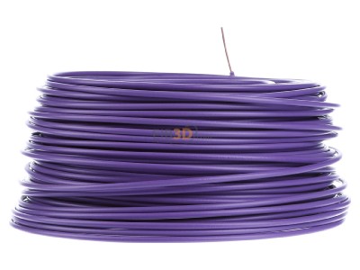Back view Diverse H07V-U 2,5 vio Eca Single core cable 2,5mm violet_ring 100m

