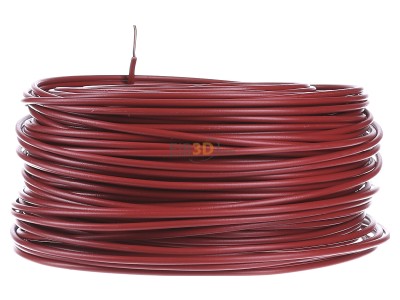 View on the right Diverse H07V-U 2,5 rt Eca Single core cable 2,5mm red 
