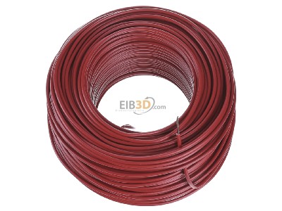 View top left Diverse H07V-U 2,5 rt Eca Single core cable 2,5mm red 
