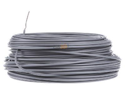 Front view Diverse H07V-U 2,5 gr Eca Single core cable 2,5mm grey 
