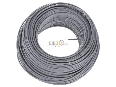 Top rear view Diverse H07V-U 2,5 gr Eca Single core cable 2,5mm grey 
