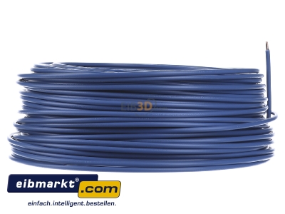 View on the left Verschiedene-Diverse H07V-U   4      hbl Single core cable 4mm blue
