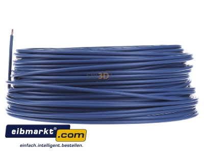 View on the right Verschiedene-Diverse H07V-U   4      hbl Single core cable 4mm blue
