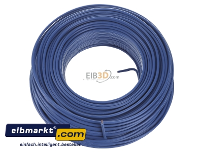 View up front Verschiedene-Diverse H07V-U   4      hbl Single core cable 4mm blue
