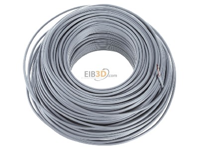 View top left Diverse H07V-U 4 gr Eca Single core cable 4mm grey 
