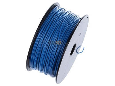 View top left Diverse LIFY 0,25 bl Single core cable 0,25mm blue 
