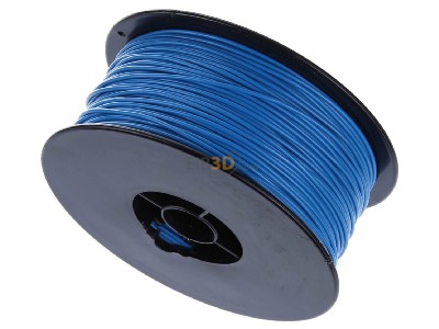 Top rear view Diverse LIFY 0,25 bl Single core cable 0,25mm² blue 

