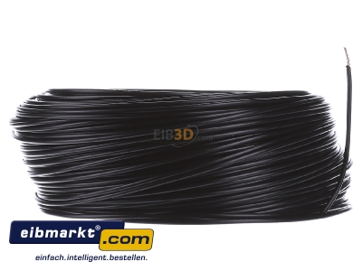 View on the left Verschiedene-Diverse H05V-K   0,5      sw Single core cable 0,5mm black
