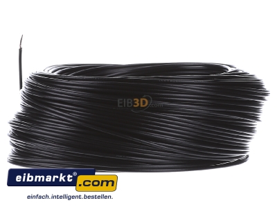 View on the right Verschiedene-Diverse H05V-K   0,5      sw Single core cable 0,5mm black
