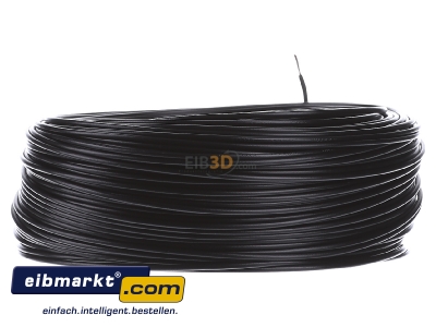 Back view Verschiedene-Diverse H05V-K   0,5      sw Single core cable 0,5mm black
