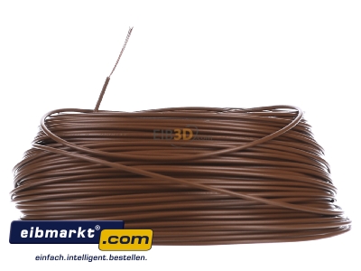 View on the right Verschiedene-Diverse H05V-K   0,5      br Single core cable 0,5mm brown - H05V-K 0,5 br
