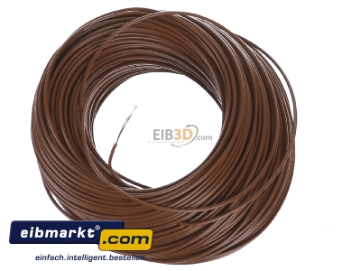 View up front Verschiedene-Diverse H05V-K   0,5      br Single core cable 0,5mm brown - H05V-K 0,5 br
