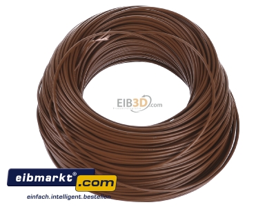 View top right Verschiedene-Diverse H05V-K   0,5      br Single core cable 0,5mm brown - H05V-K 0,5 br
